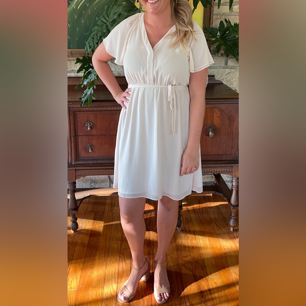 Off-white H&M dress size medium
